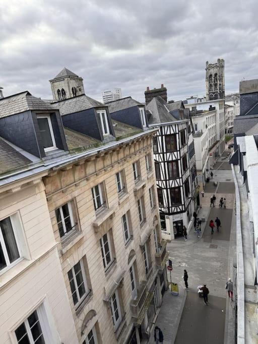 Vieux Marche - 1Er Etage Rue Lägenhet Rouen Exteriör bild